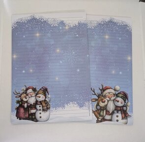A4 Notepad Christmas - by StationeryParlor