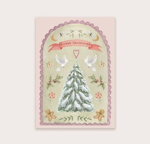 Postkarte Sweet Christmas - Appeloogje