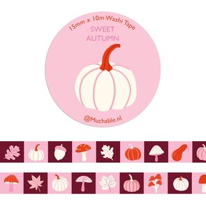 Sweet Autumn Washi Tape - Muchable