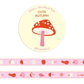 Cute Autumn Washi Tape - Muchable