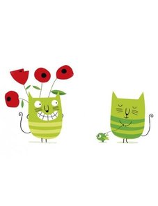 Nicolas Gouny Postcard | Voici des Fleurs