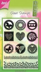 Joy!Crafts Clear Stamps | Round Neutral
