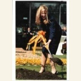 Postcard | Maxima in de keukenhof