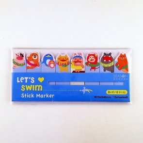 Index Sticky Notes | Let's Swim