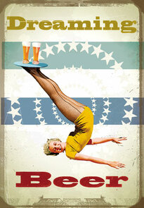 Dreaming Beer Individual Postcard by Max Hernn