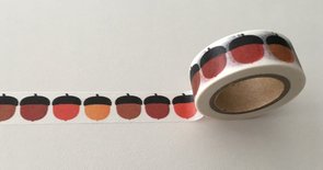 Autumn Washi Masking Tape | Acorns