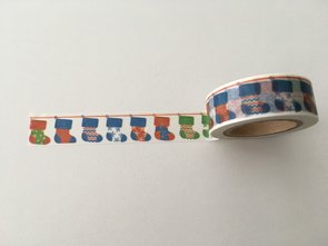 Christmas Washi Masking Tape | Christmas Stockings