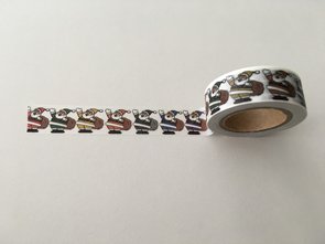 Christmas Washi Masking Tape | Santas