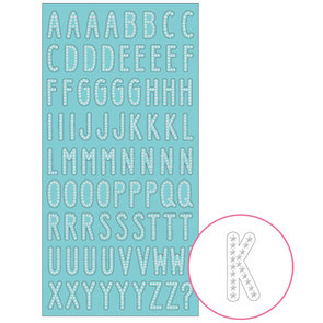 Mindwave Petit Poche Alphabet Seal Sticker | Stardust