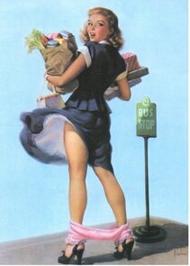 Postcard Pin Up | Bus Stop