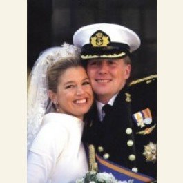 Postcard | Maxima & Alex bruiloft