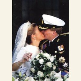 Postcard | Maxima & Alex bruiloft