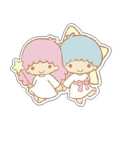 Flatbacks Planar Resin Charms | Little Twin Stars Holding Hands