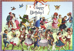 PK 198 Tausendschön Postcard | Happy Birthday 