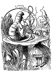 Postcard Alice in Wonderland | TXT