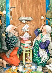 Inge Look Nr. 23 Postcard | Old Ladies Aunties