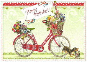 PK 195 Tausendschön Postcard | Happy Birthday 