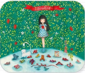 TV Art Postcard Mila | Secret Garden