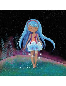 FANNY-O Square Art Postcard | Douce Nuit