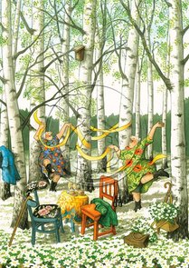 Inge Look Nr 36 Postcard | Old Ladies Aunties