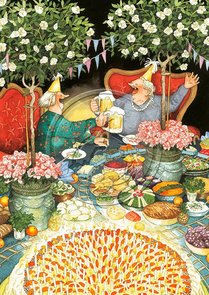 Inge Look Nr. 29 Postcard | Old Ladies Aunties