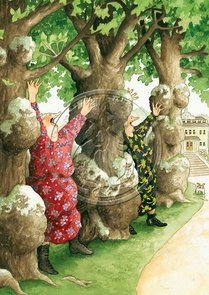 Inge Look Nr. 27 Postcard | Old Ladies Aunties