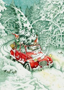 Inge Look Nr. 25 Postcard | Old Ladies Aunties