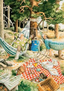 Inge Look Nr 14 Postcard | Old Ladies Aunties