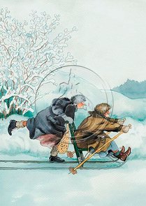 Inge Look Nr. 02 Postcard | Old Ladies Aunties