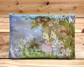 Amy and Tim Clear Zipper Bag (A6)