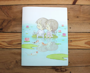 Amy and Tim Collection 6-pocket A4 Plastic File Folder