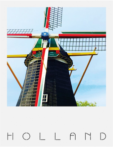 Pola Holland Postcard | Molen
