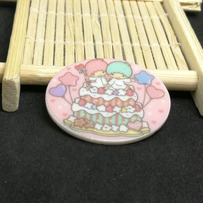 Flatbacks Planar Resin Charms | Little Twin Stars Birthday Cake