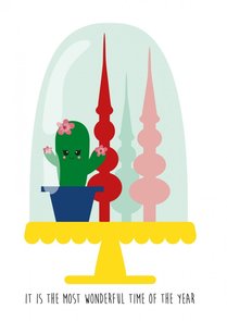 Studio Inktvis Postcard | It is the most wonderful time of the year