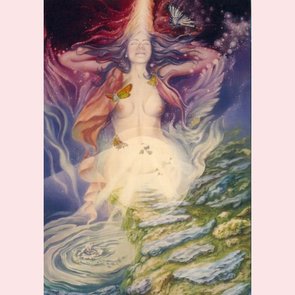 Postcard Alice Buis | Primordial woman
