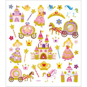 Seal Sticker with Glitter Foil | Fairy World