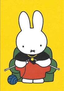 Nijntje Miffy Postcards | Oma breit