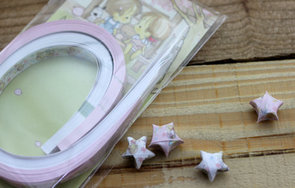 Amy and Tim Lucky Stars Origami Paper