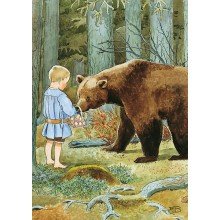 Elsa Beskow Postcard | Mors lilla Olle