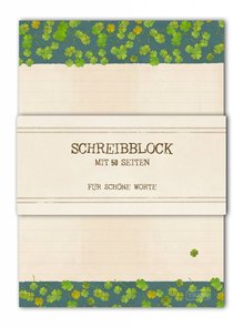 A5 Briefpapierblok TikiOno | Klaver