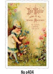 Oud Hollandse Postkaart | Girl