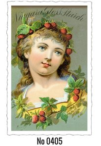 Oud Hollandse Postkaart | Girl