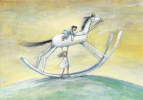 Gallery Cards Postcard | Marit Törnqvist, Ik blijf altijd bij je