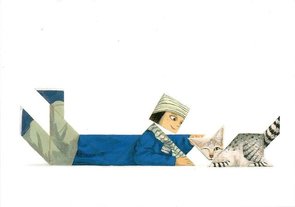 Gallery Cards Postcard | Tangramkat - kat 