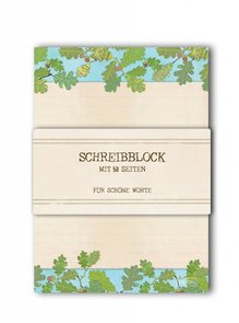 A5 Letter Paper Pad TikiOno | Eichenlaub  