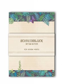 A5 Letter Paper Pad TikiOno | Nachtwald  