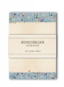 A5 Letter Paper Pad TikiOno | Christmas