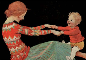 Postcard | Mother and Child