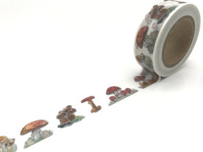 Washi Masking Tape | Mushrooms