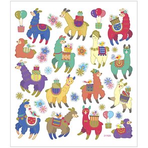 Seal Sticker with Gold Foil | Lama